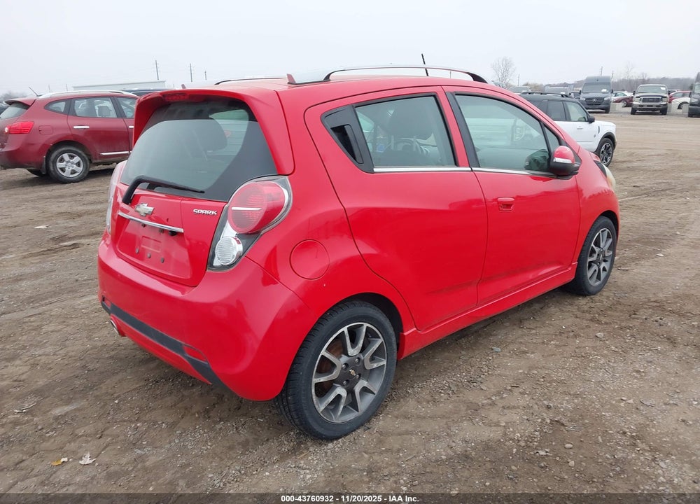 2015 CHEVROLET SPARK 2LT CVT VIN: KL8CF6S98FC745444