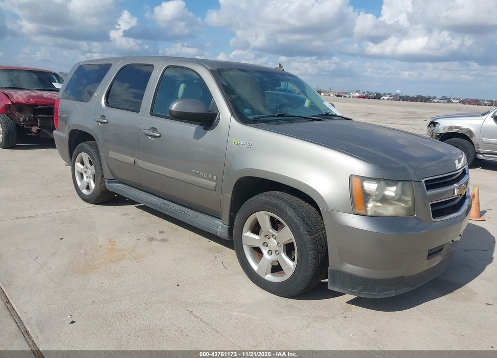 2008 CHEVROLET TAHOE HYBRID VIN: 1GNFC13598R210433