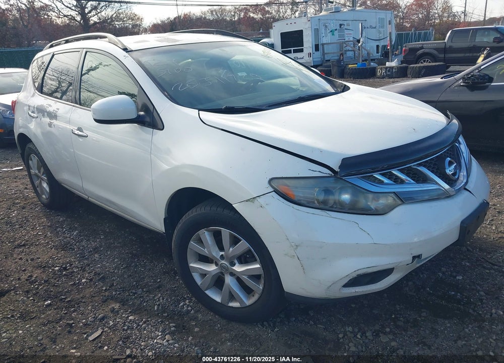 2014 NISSAN MURANO SV VIN: JN8AZ1MW4EW507362