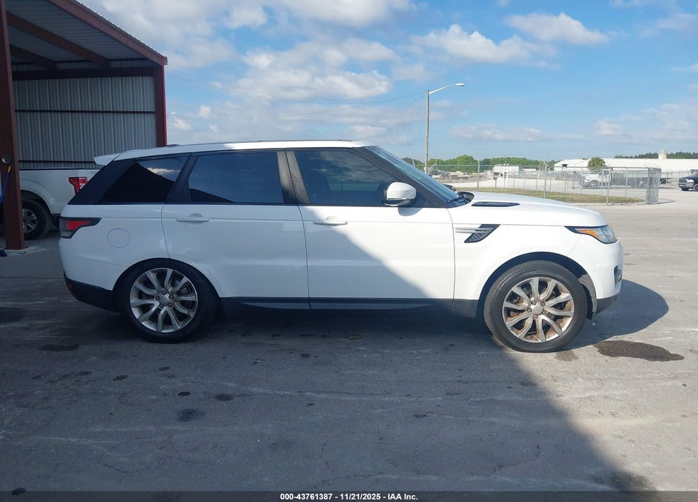 2015 LAND ROVER RANGE ROVER SPORT 3.0L V6 SUPERCHARGED HSE VIN: SALWR2VF6FA518554