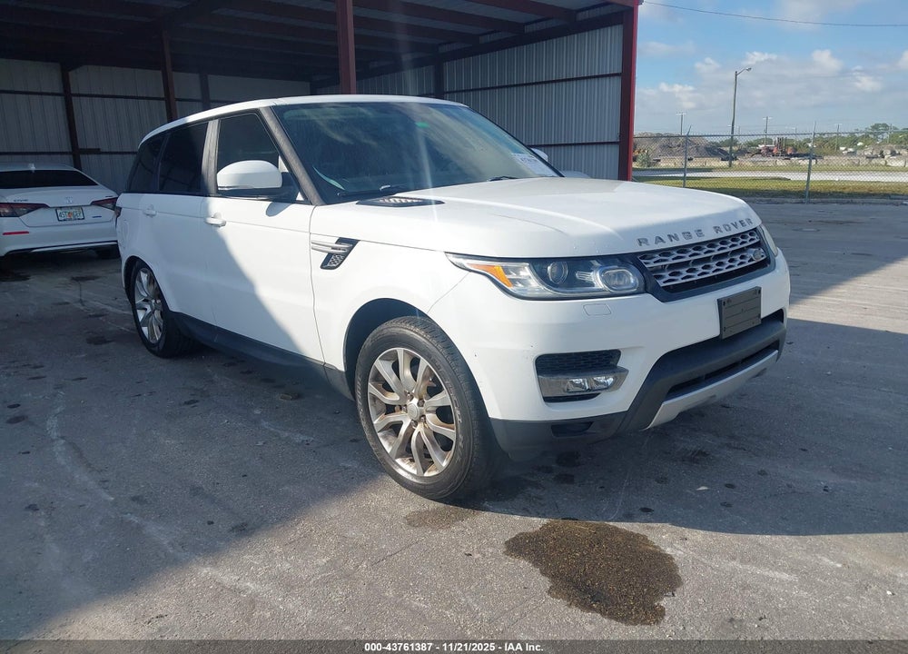 2015 LAND ROVER RANGE ROVER SPORT 3.0L V6 SUPERCHARGED HSE VIN: SALWR2VF6FA518554