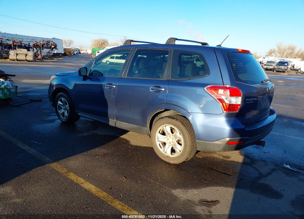2014 SUBARU FORESTER 2.5I VIN: JF2SJAAC7EH419557