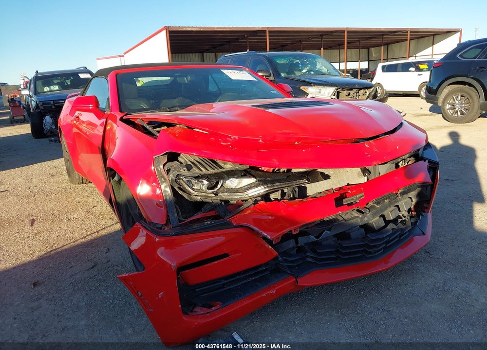2019 CHEVROLET CAMARO 2SS VIN: 1G1FH3D78K0135802