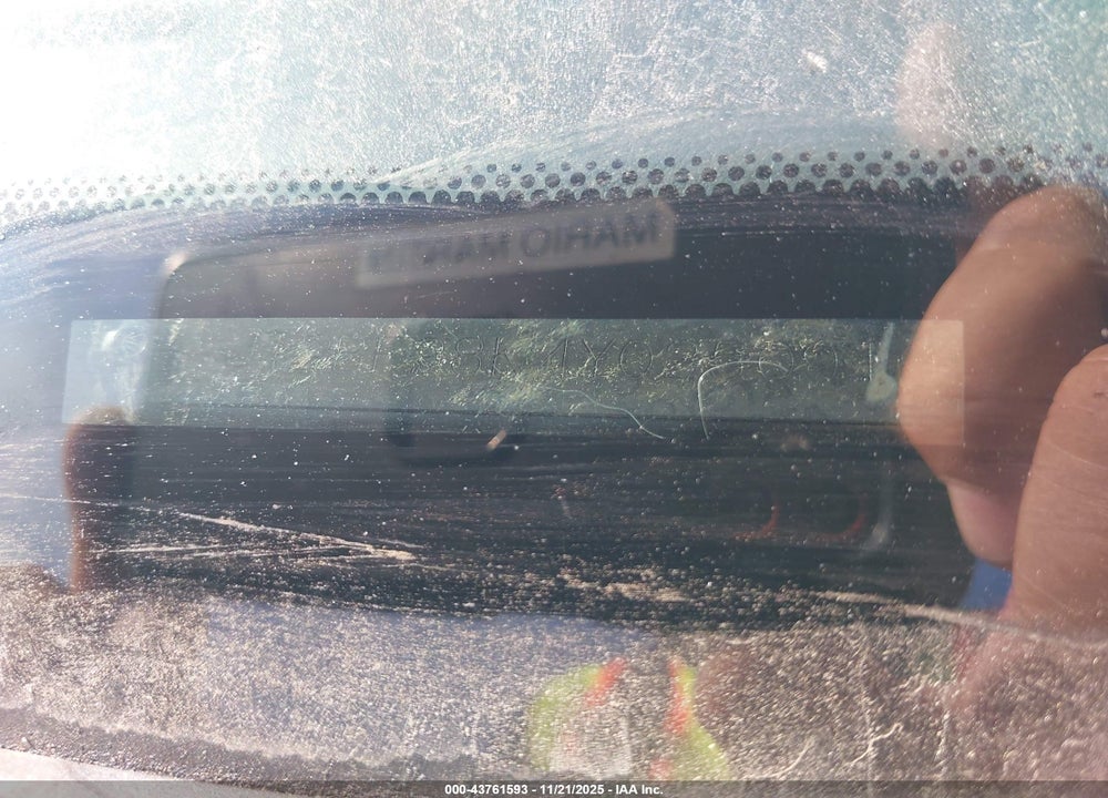 2000 TOYOTA CAMRY LE V6 VIN: JT2BF28K4Y0250919