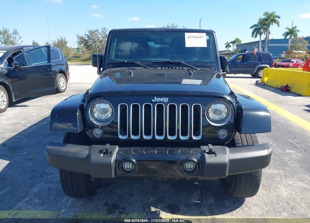 2018 JEEP WRANGLER JK UNLIMITED SAHARA VIN: 1C4BJWEG8JL913796