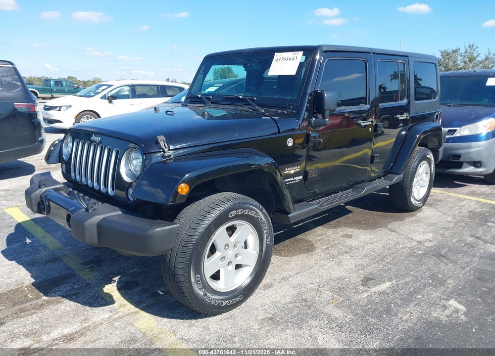 2018 JEEP WRANGLER JK UNLIMITED SAHARA VIN: 1C4BJWEG8JL913796