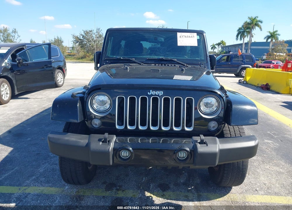 2018 JEEP WRANGLER JK UNLIMITED SAHARA VIN: 1C4BJWEG8JL913796