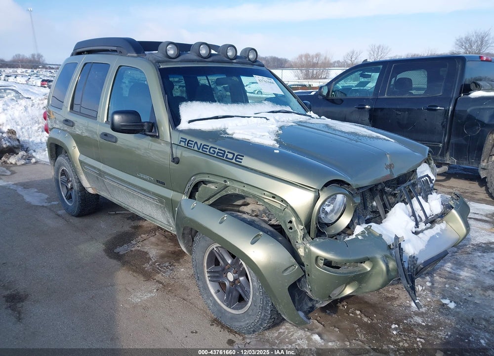 2003 JEEP LIBERTY RENEGADE VIN: 1J4GL38K43W682146