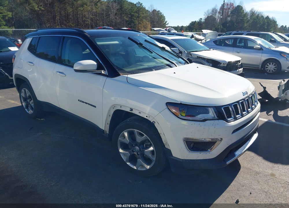 2018 JEEP COMPASS LIMITED FWD VIN: 3C4NJCCB6JT368530
