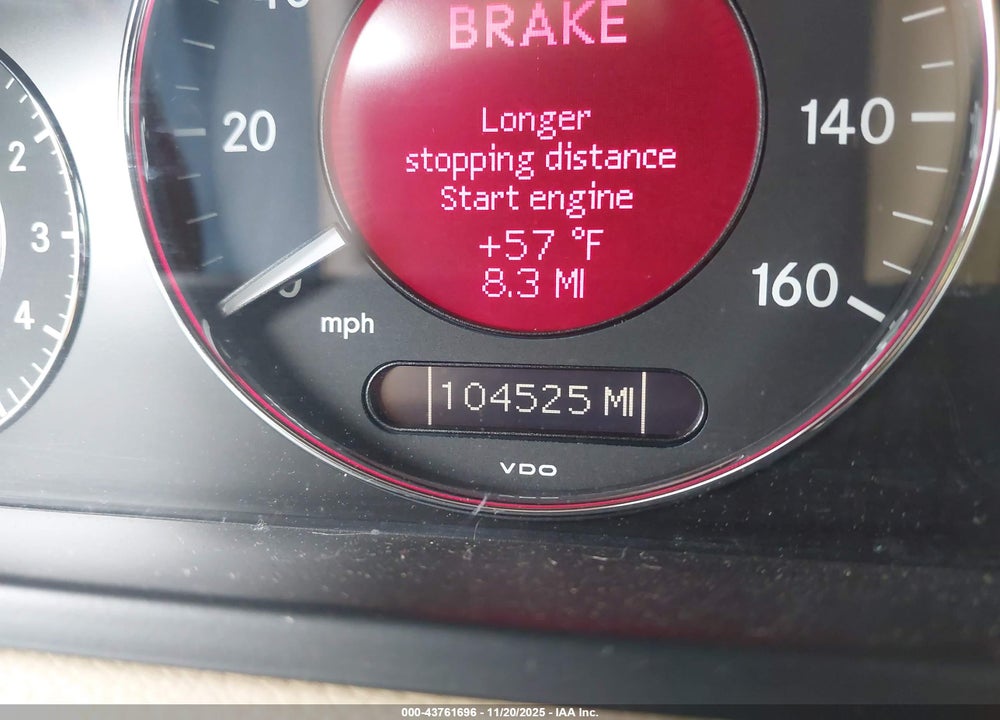 2007 MERCEDES-BENZ E 320 BLUETEC VIN: WDBUF22X27B061059