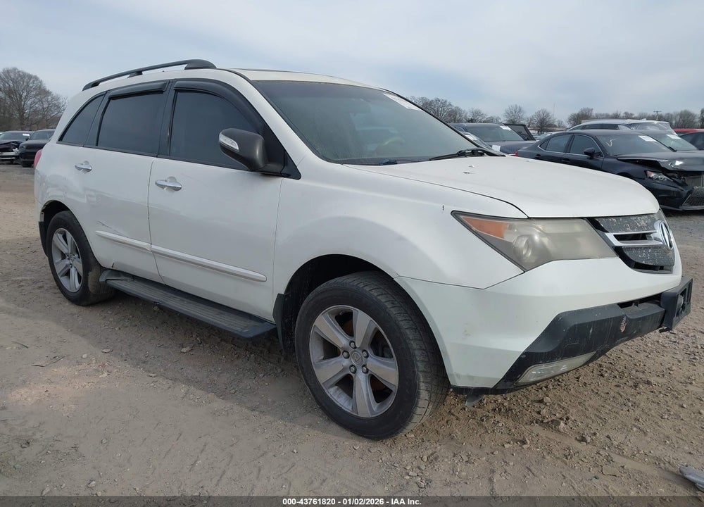 2007 ACURA MDX SPORT PACKAGE VIN: 2HNYD28857H534186