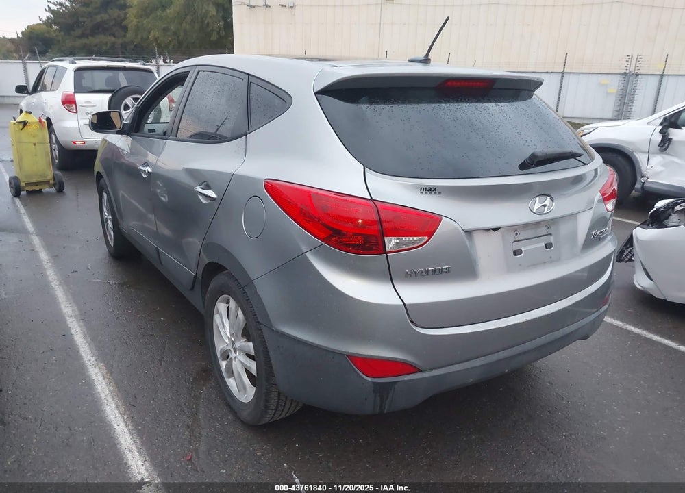 2012 HYUNDAI TUCSON VIN: KM8JU3AC5CU344273