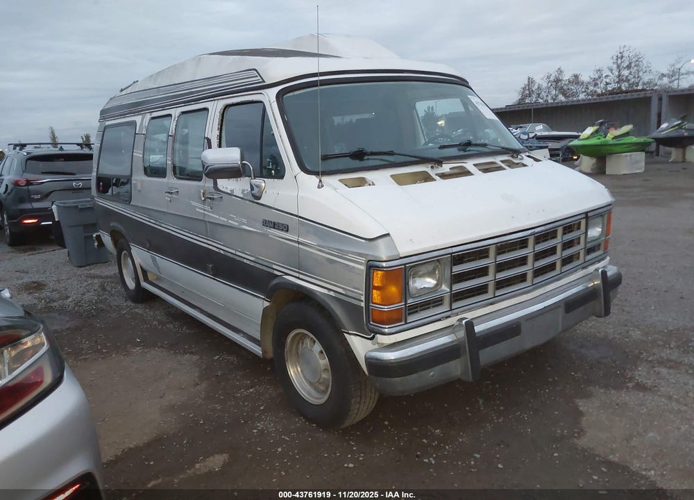 1993 DODGE RAM VAN B250 VIN: 2B6HB21Y2PK502096
