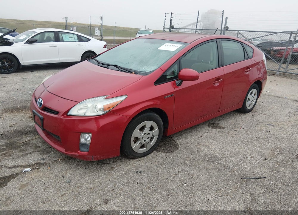 2011 TOYOTA PRIUS TWO VIN: JTDKN3DU5B0324847