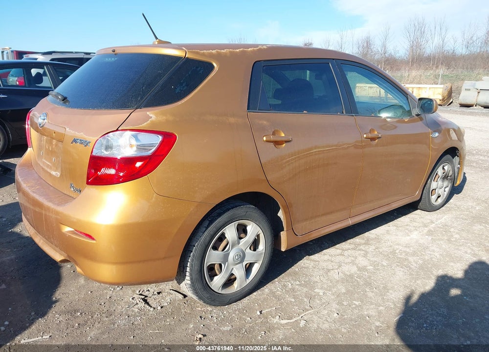2009 TOYOTA MATRIX VIN: 2T1KU40E49C190033