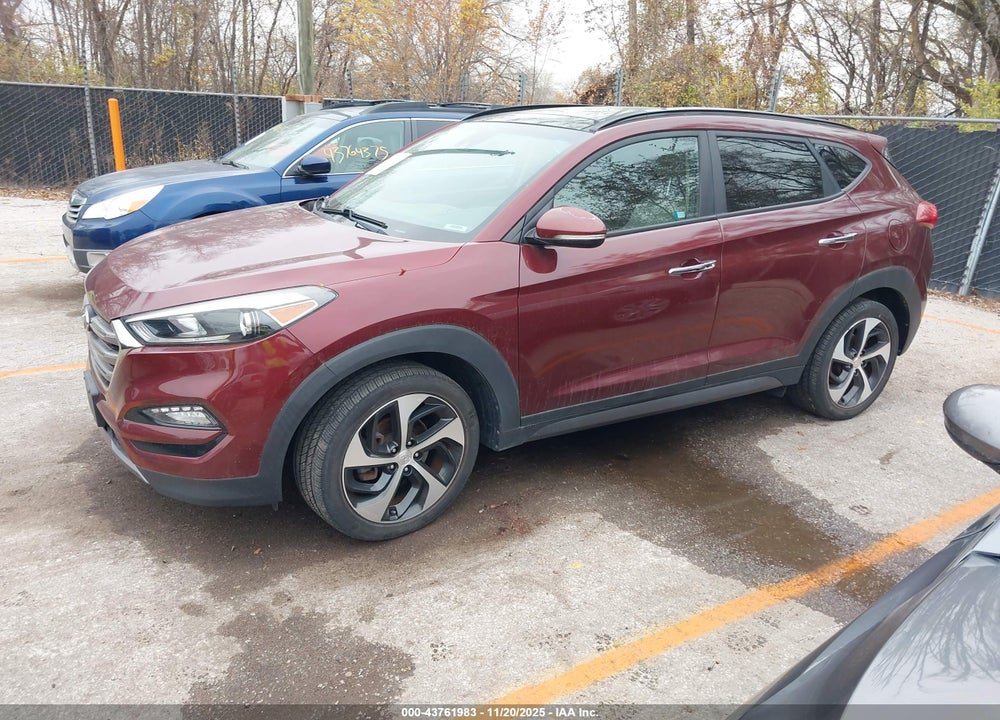 2016 HYUNDAI TUCSON LIMITED VIN: KM8J3CA22GU201135
