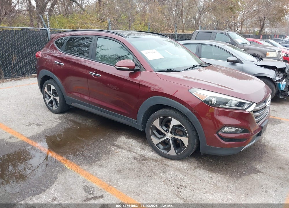 2016 HYUNDAI TUCSON LIMITED VIN: KM8J3CA22GU201135