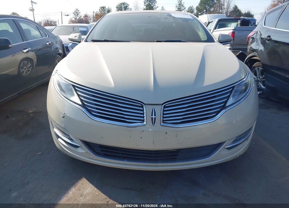 2016 LINCOLN MKZ VIN: 3LN6L2J94GR611830