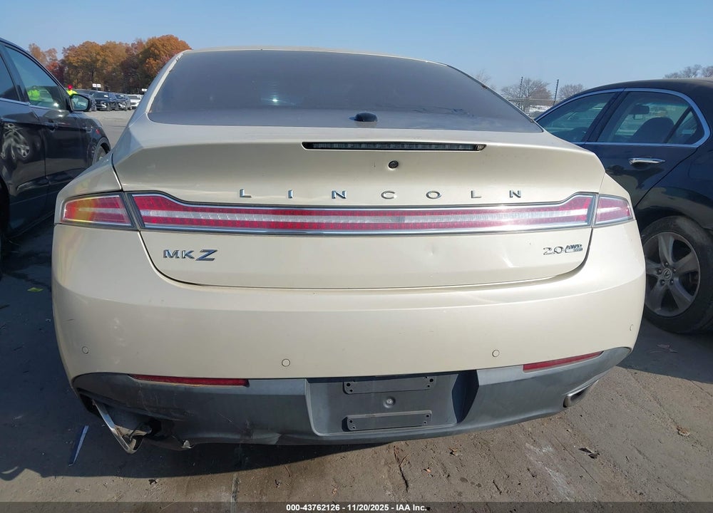 2016 LINCOLN MKZ VIN: 3LN6L2J94GR611830