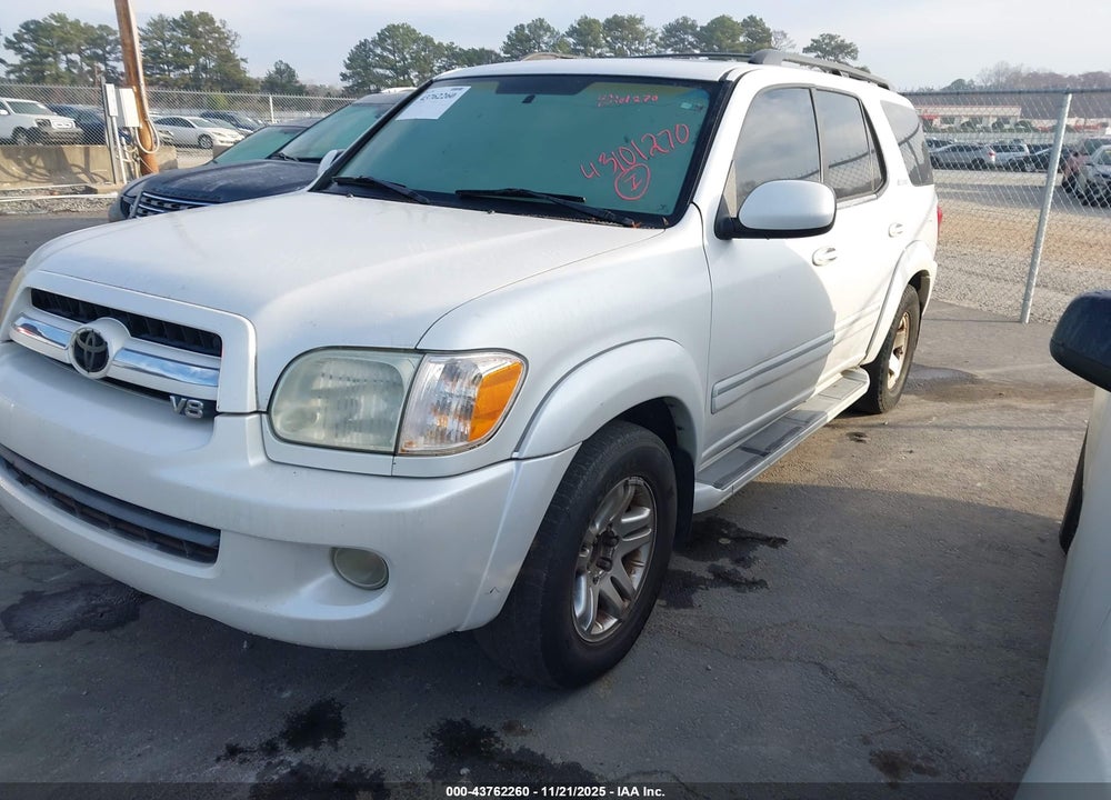 2005 TOYOTA SEQUOIA LIMITED V8 VIN: 5TDZT38AX5S254817