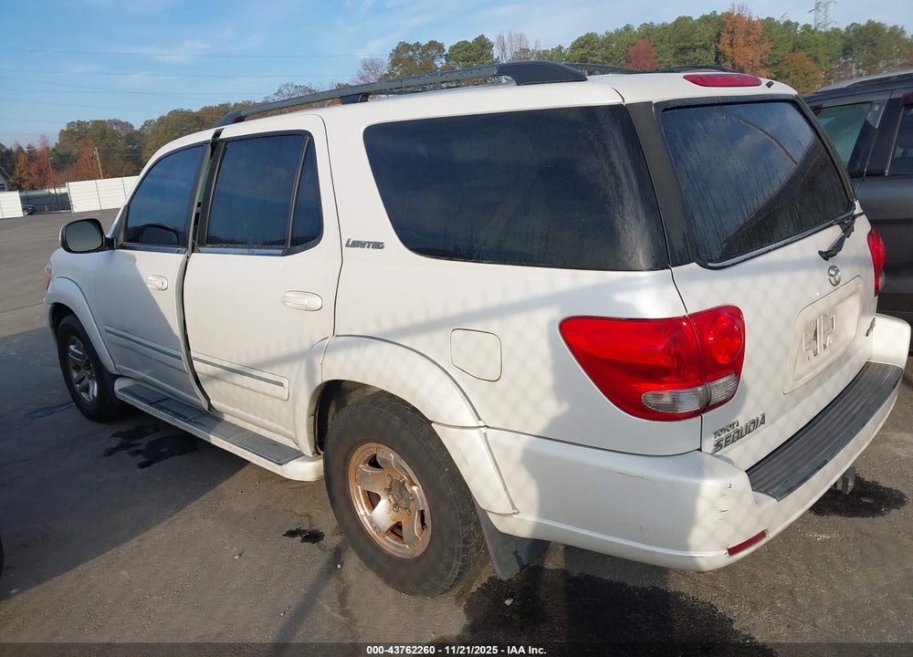 2005 TOYOTA SEQUOIA LIMITED V8 VIN: 5TDZT38AX5S254817