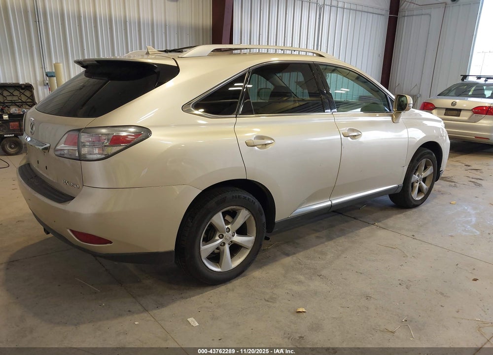 2012 LEXUS RX 350 VIN: 2T2BK1BA1CC134908