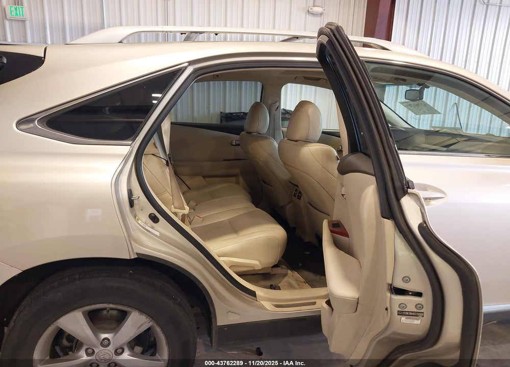 2012 LEXUS RX 350 VIN: 2T2BK1BA1CC134908