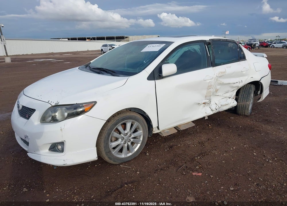 2010 TOYOTA COROLLA S VIN: 2T1BU4EE5AC451327