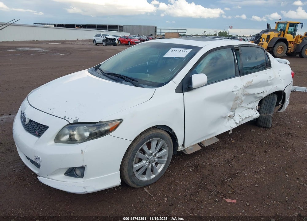 2010 TOYOTA COROLLA S VIN: 2T1BU4EE5AC451327