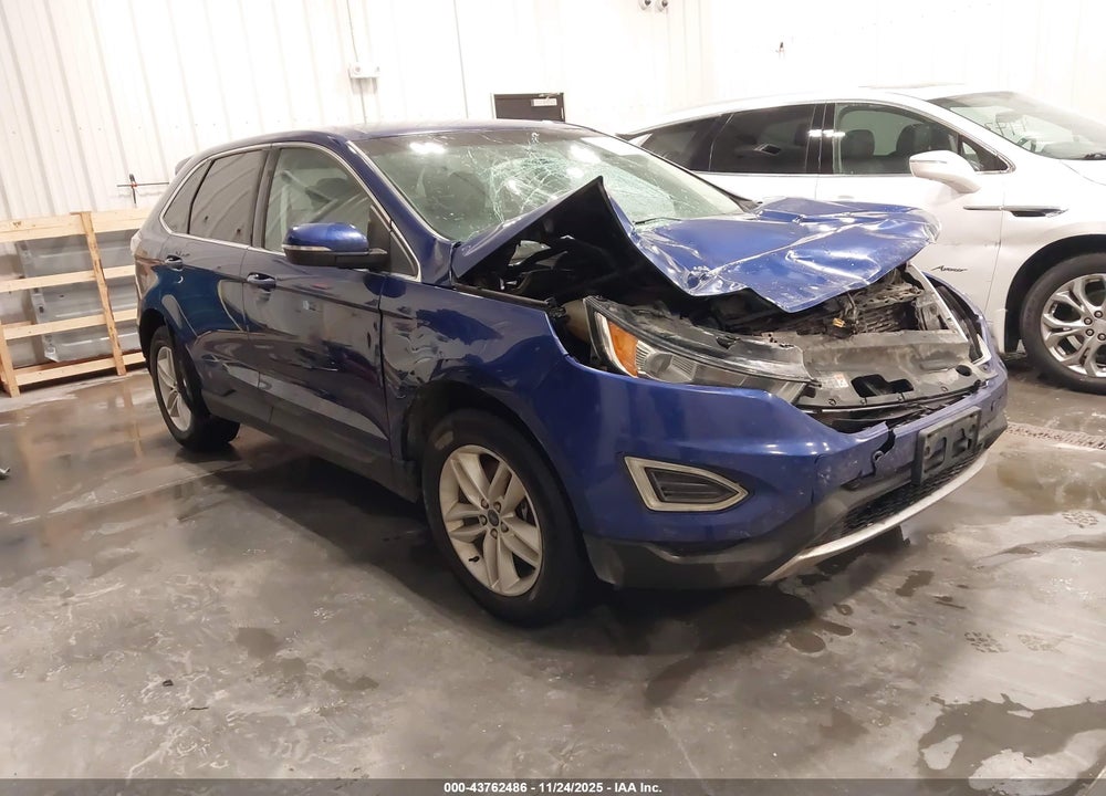 2015 FORD EDGE SEL VIN: 2FMTK4J87FBC38403