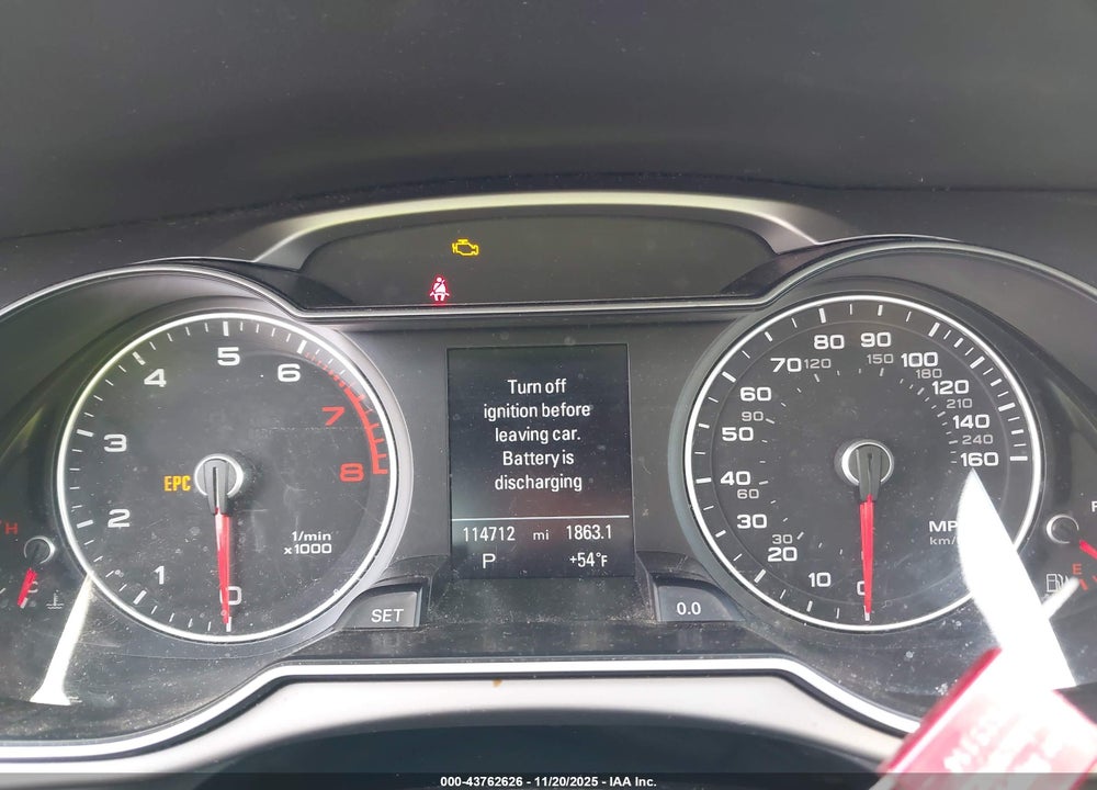 2014 AUDI A4 2.0T PREMIUM VIN: WAUBFAFLXEN008533