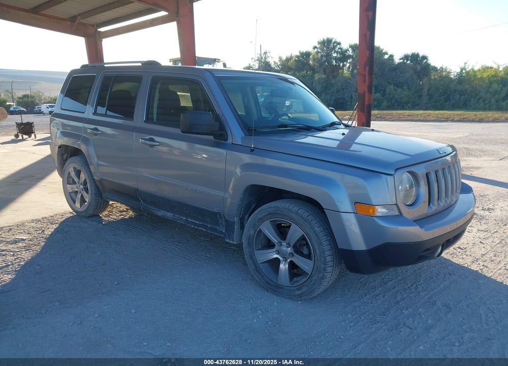 2017 JEEP PATRIOT HIGH ALTITUDE FWD VIN: 1C4NJPFA9HD187786