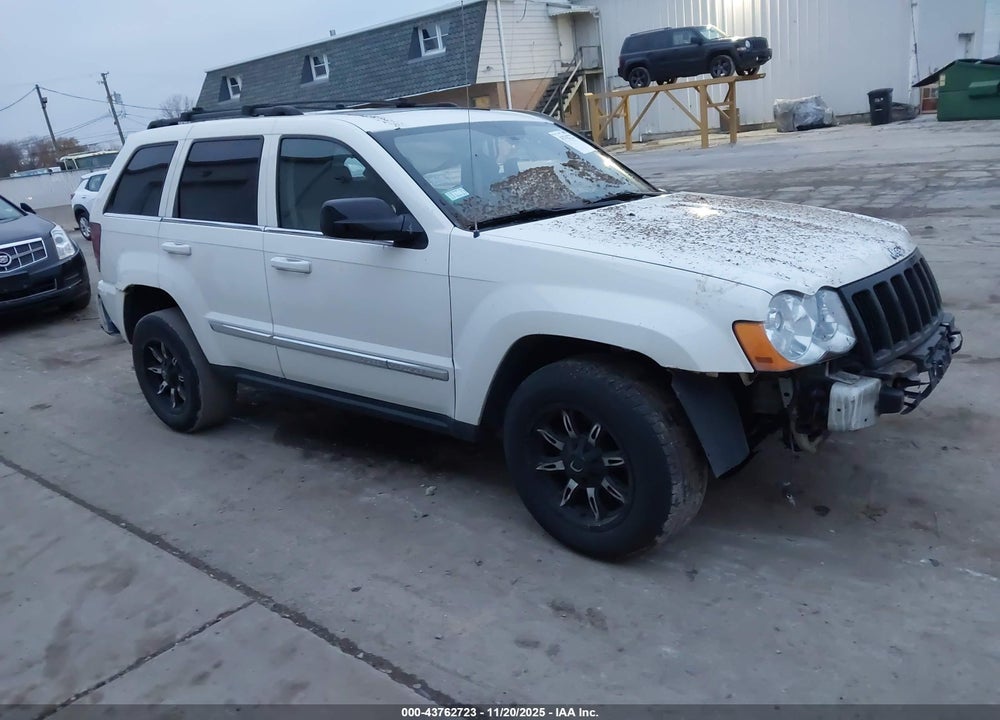 2008 JEEP GRAND CHEROKEE LIMITED VIN: 1J8HR58N38C181538