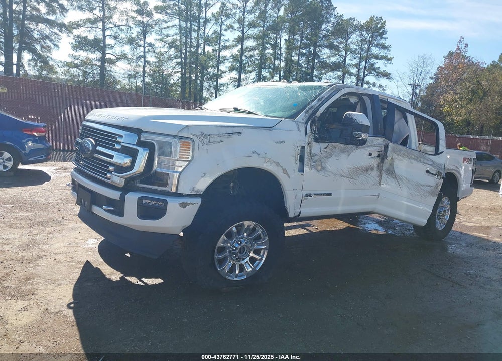 2022 FORD F-250 LIMITED VIN: 1FT8W2BT4NED86100