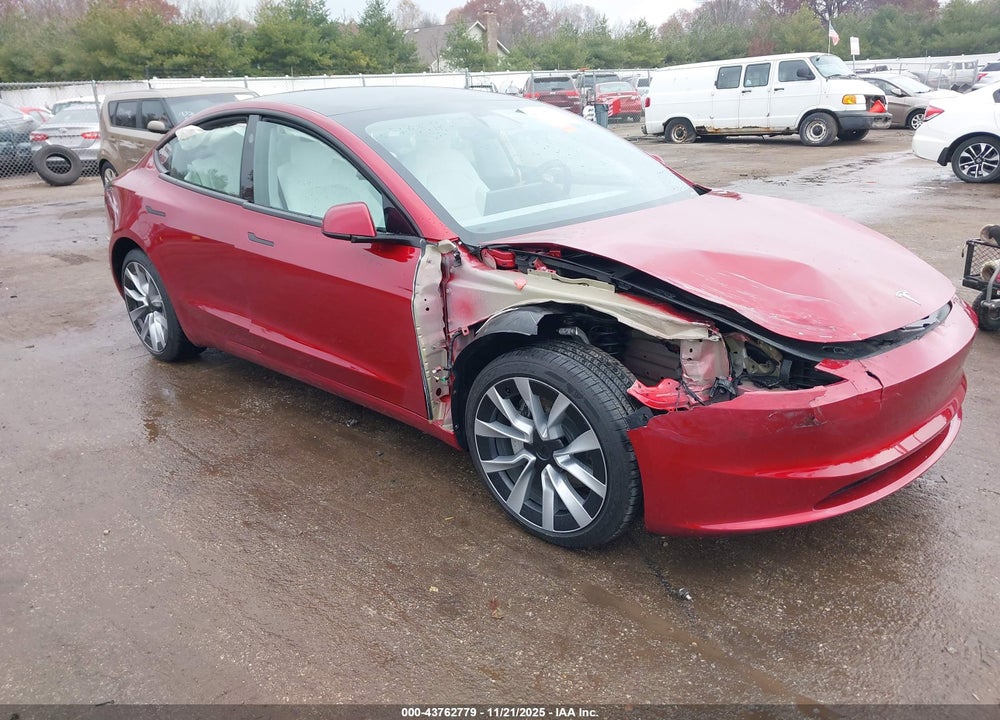 2025 TESLA MODEL 3 LONG RANGE REAR-WHEEL DRIVE/STANDARD VIN: 5YJ3E1EA1SF014547