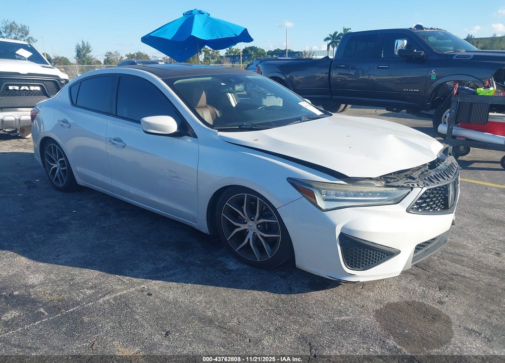2021 ACURA ILX PREMIUM PACKAGE/TECHNOLOGY PACKAGE VIN: 19UDE2F7XMA007221