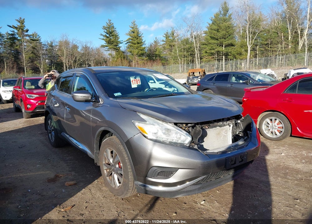 2017 NISSAN MURANO S VIN: 5N1AZ2MH6HN184330
