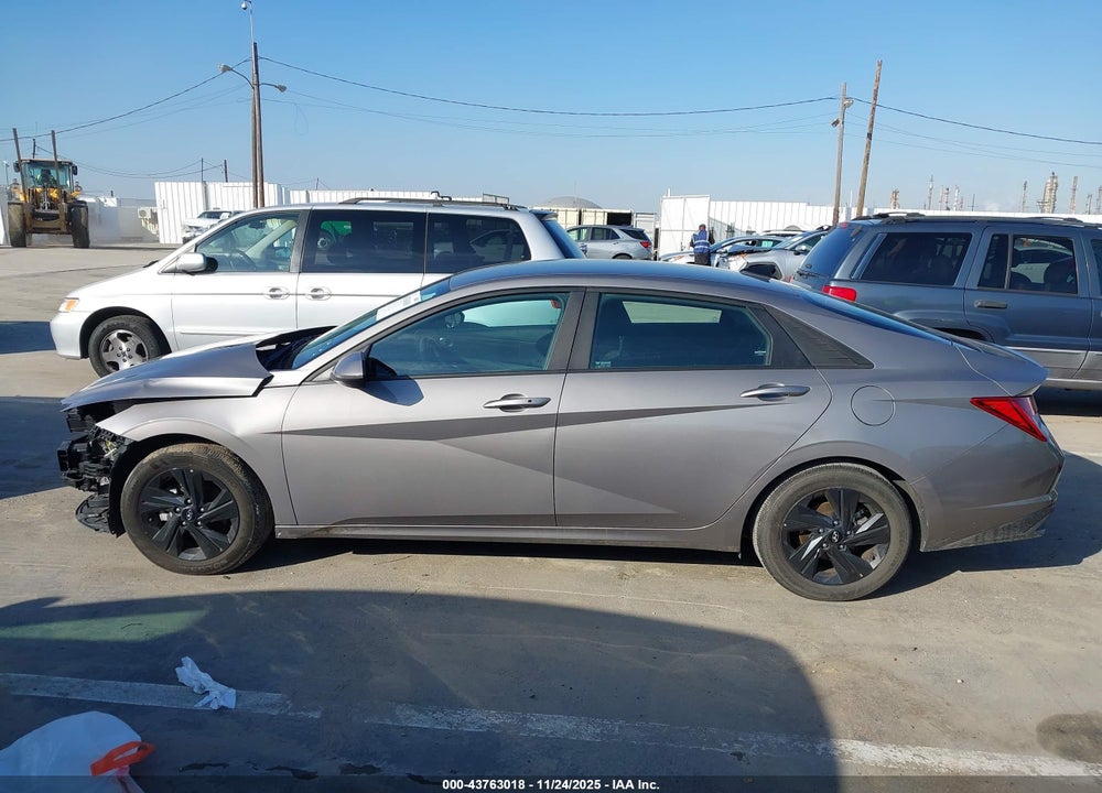 2023 HYUNDAI ELANTRA HYBRID BLUE VIN: KMHLM4AJ1PU070153
