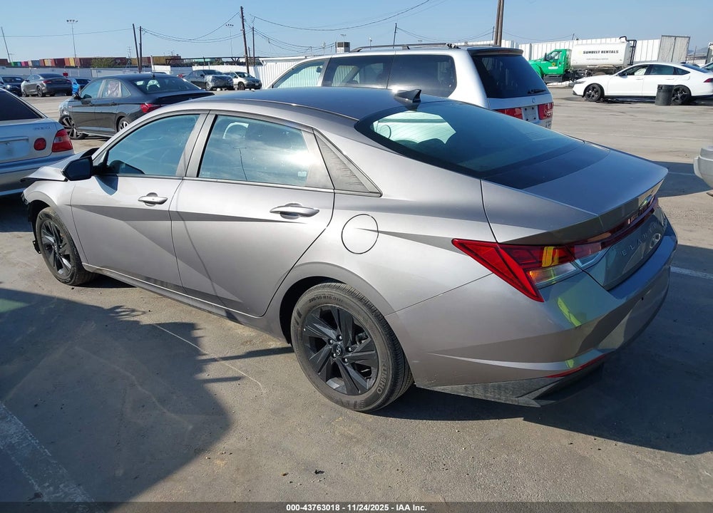 2023 HYUNDAI ELANTRA HYBRID BLUE VIN: KMHLM4AJ1PU070153