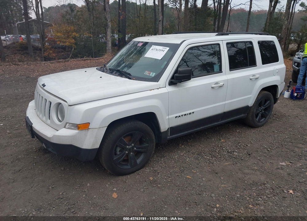 2015 JEEP PATRIOT ALTITUDE EDITION VIN: 1C4NJPBA2FD296027