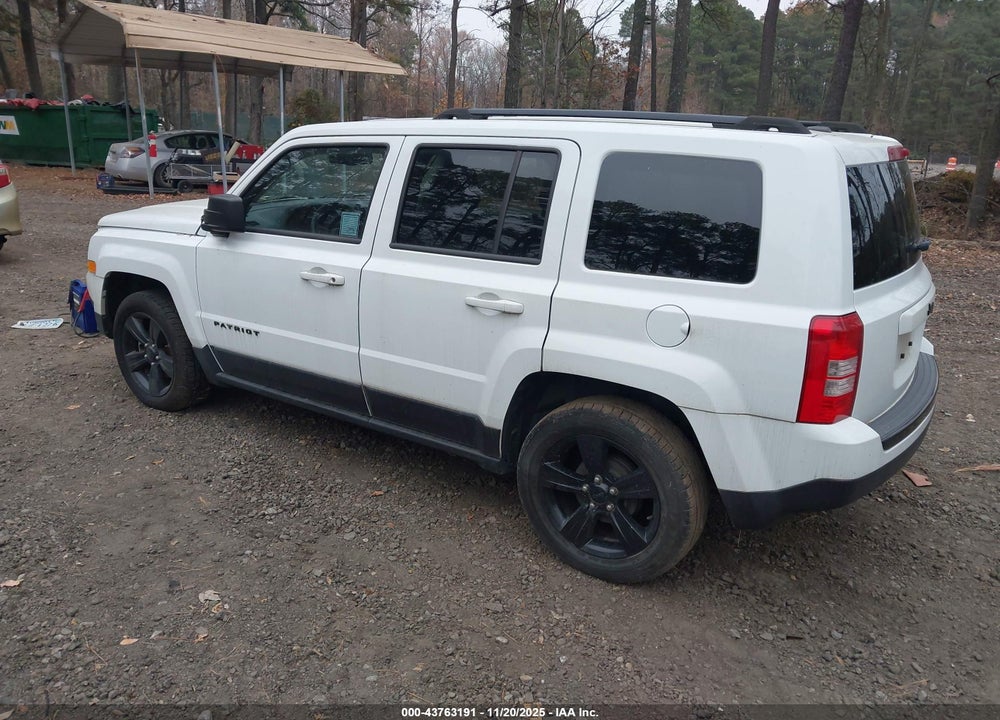 2015 JEEP PATRIOT ALTITUDE EDITION VIN: 1C4NJPBA2FD296027