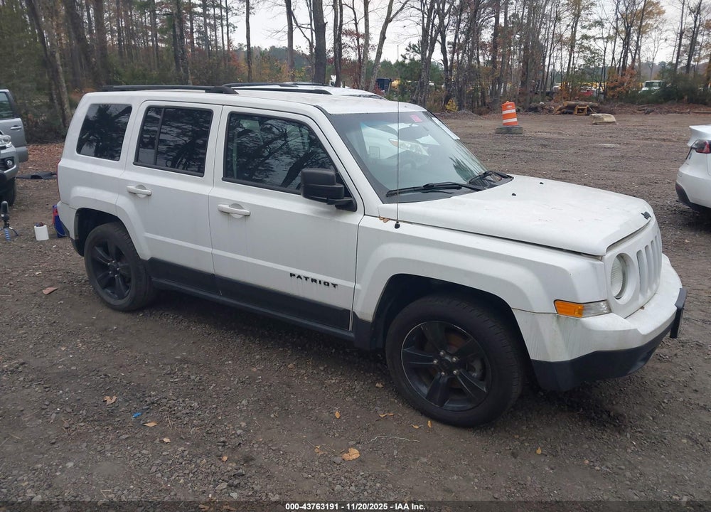 2015 JEEP PATRIOT ALTITUDE EDITION VIN: 1C4NJPBA2FD296027