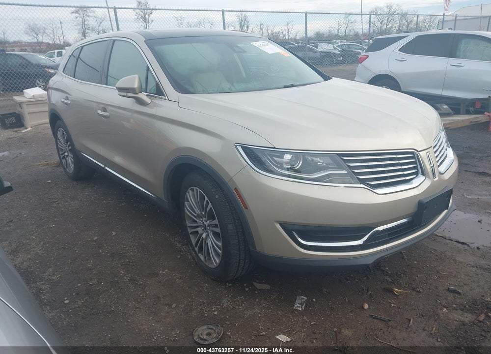 2017 LINCOLN MKX RESERVE VIN: 2LMPJ8LR1HBL44807