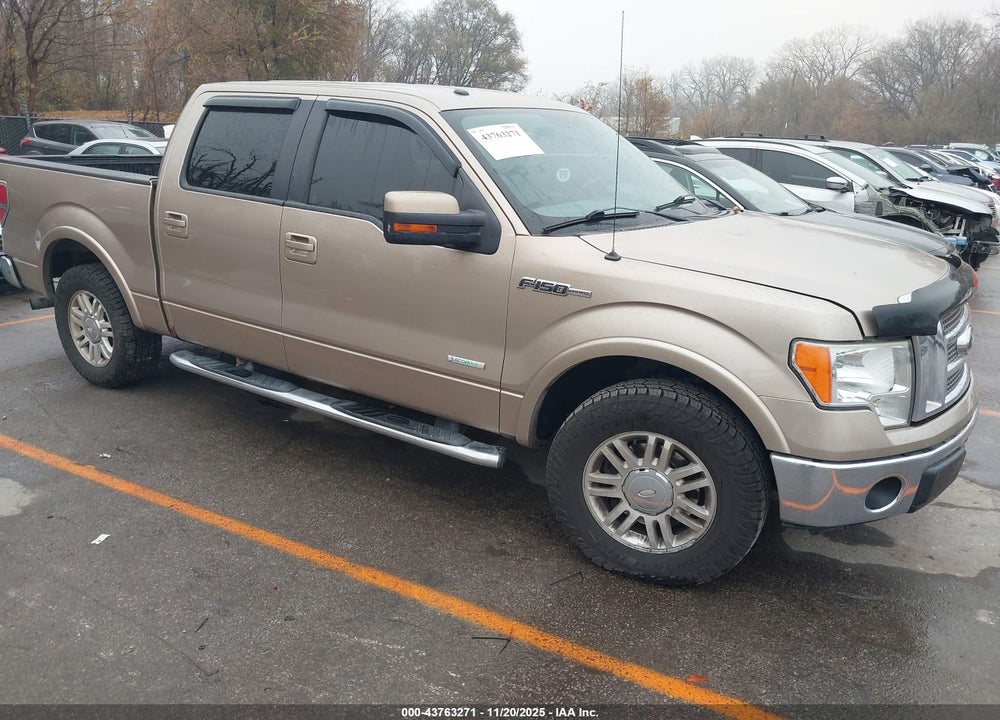 2011 FORD F-150 LARIAT VIN: 1FTFW1CT9BFD10586