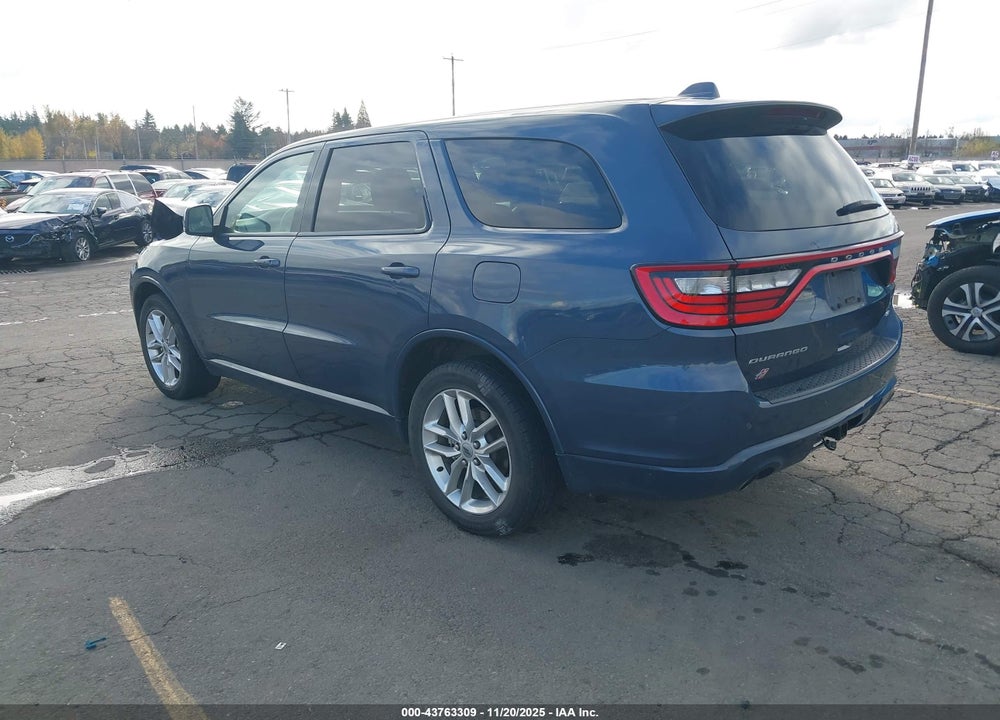 2021 DODGE DURANGO GT PLUS AWD VIN: 1C4RDJDG0MC523161