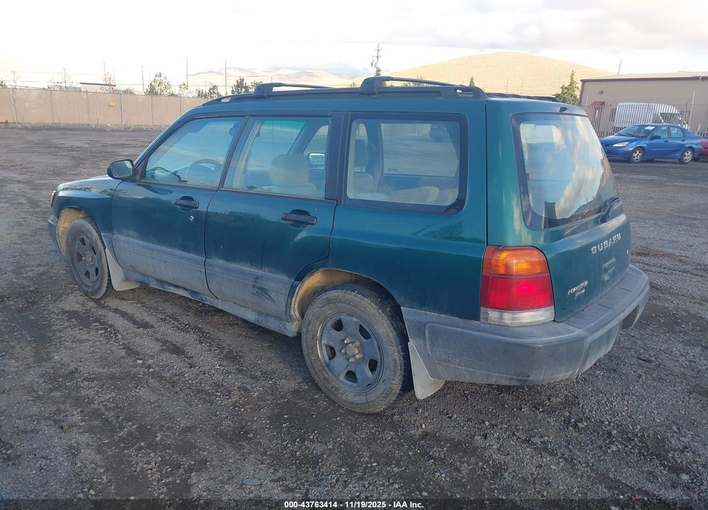 1999 SUBARU FORESTER L VIN: JF1SF6359XG742194