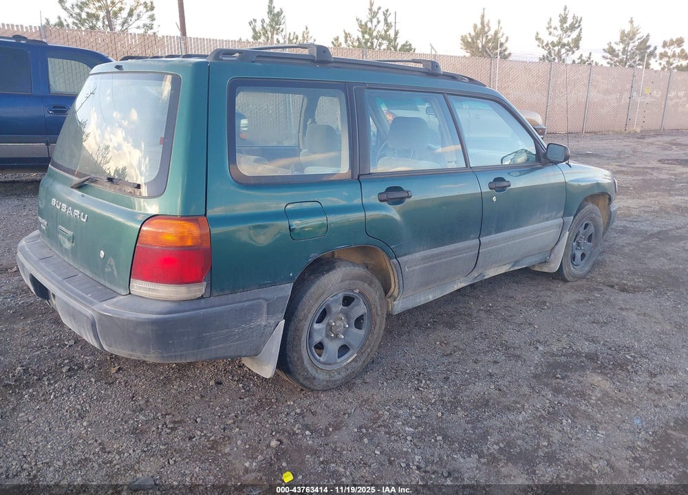 1999 SUBARU FORESTER L VIN: JF1SF6359XG742194