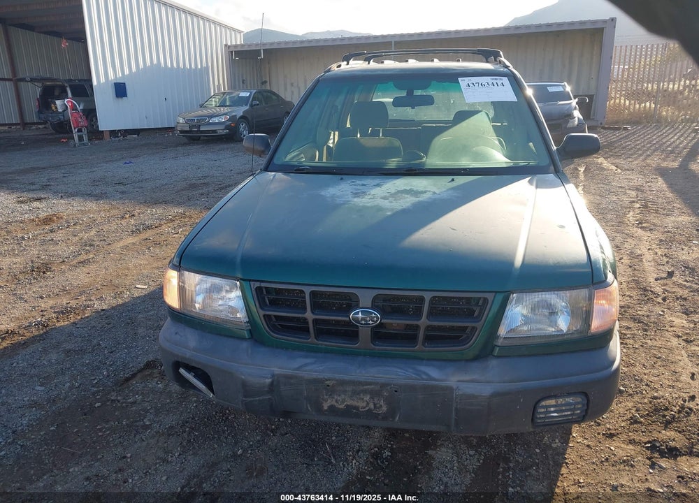 1999 SUBARU FORESTER L VIN: JF1SF6359XG742194