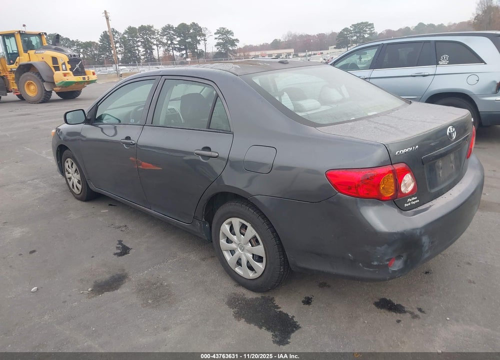 2010 TOYOTA COROLLA LE VIN: 2T1BU4EE5AC387595