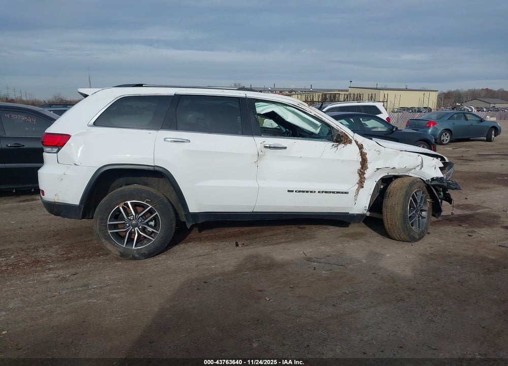 2022 JEEP GRAND CHEROKEE WK LIMITED VIN: 1C4RJFBG5NC122215